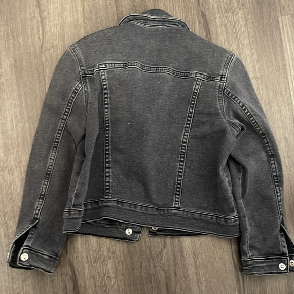 Stonewashed black Jean jacket - Picture 3 of 3